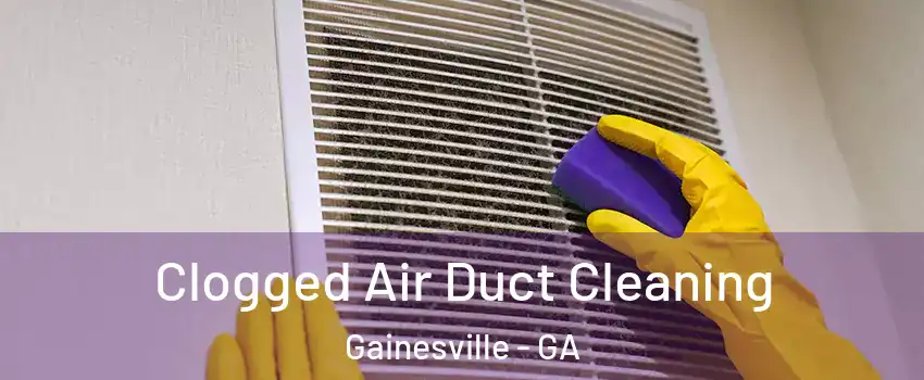  Clogged Air Duct Cleaning Gainesville - GA