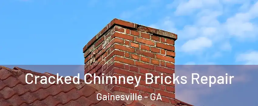  Cracked Chimney Bricks Repair Gainesville - GA