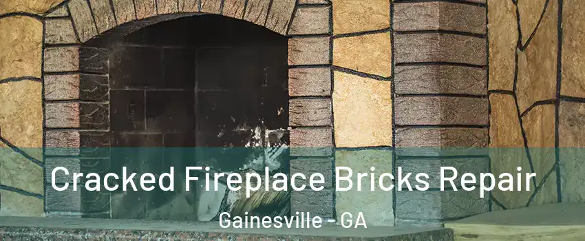  Cracked Fireplace Bricks Repair Gainesville - GA