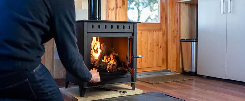 Open Hearth Wood Fireplace Installation in Gainesville, GA