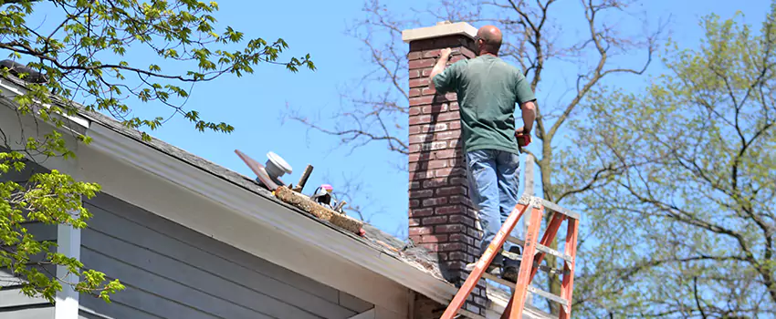 Vinyl and PVC Chimney Flashing Installation in Gainesville, GA
