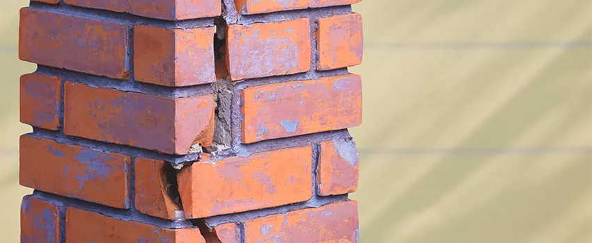 Repairing Cracked Porcelain Tiles for Fireplace in Gainesville, GA
